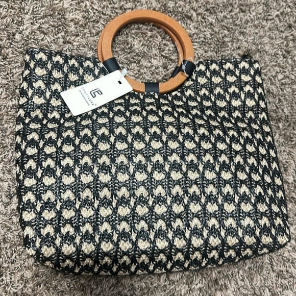 NWT Woven Women's Handbag - Picture 2 of 6